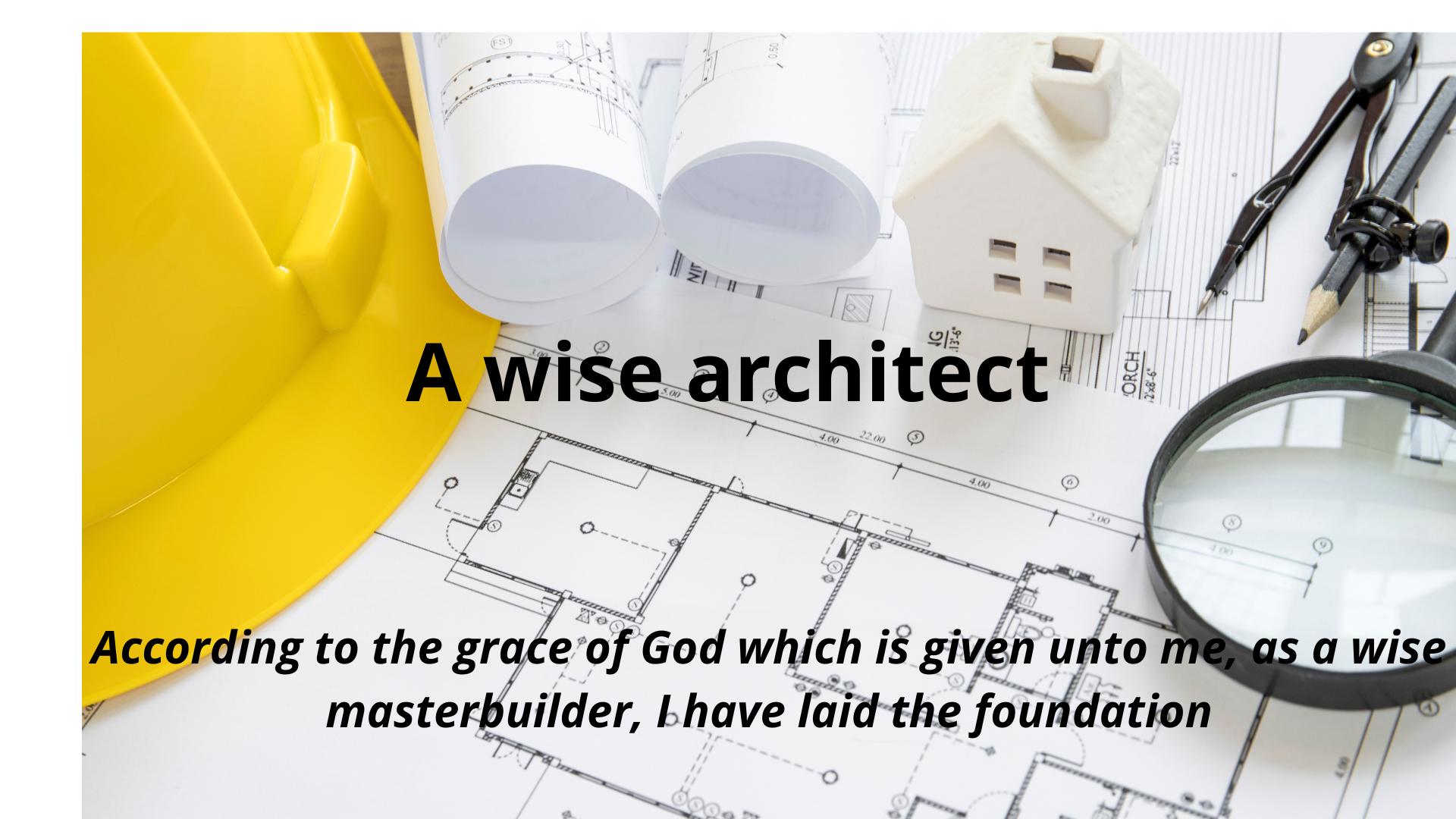 A wise architect